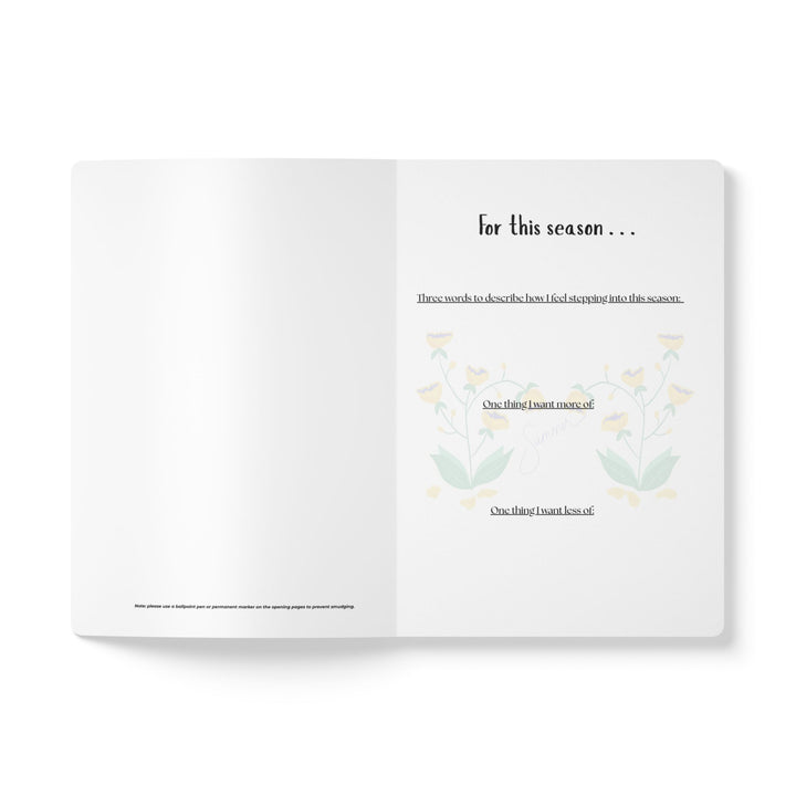Summer Seasons Journal