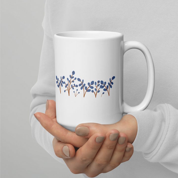 Floral Notes Mug