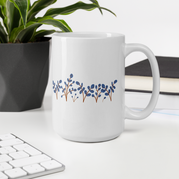 Floral Notes Mug